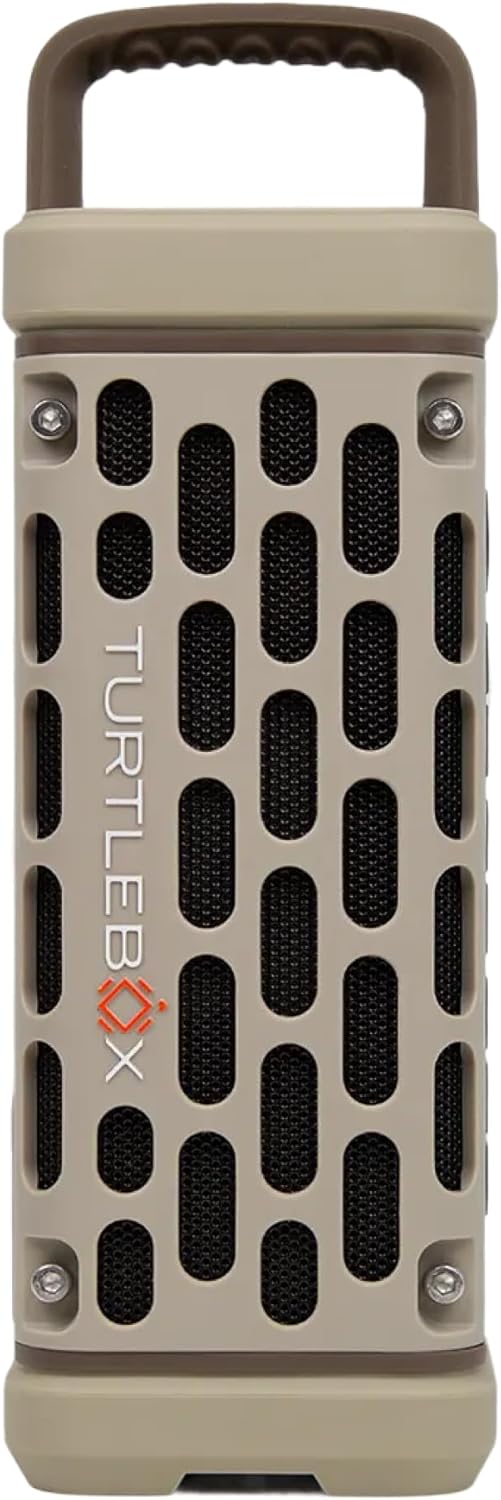 Turtlebox Ranger Portable Bluetooth Speaker — Waterproof, 105dB, Rugged Outdoor Design