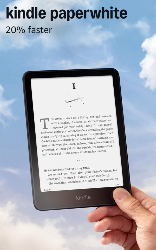 Kindle Paperwhite (Latest Gen) — 6.8" Display, 16GB, Adjustable Warm Light