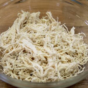 shredded chicken
