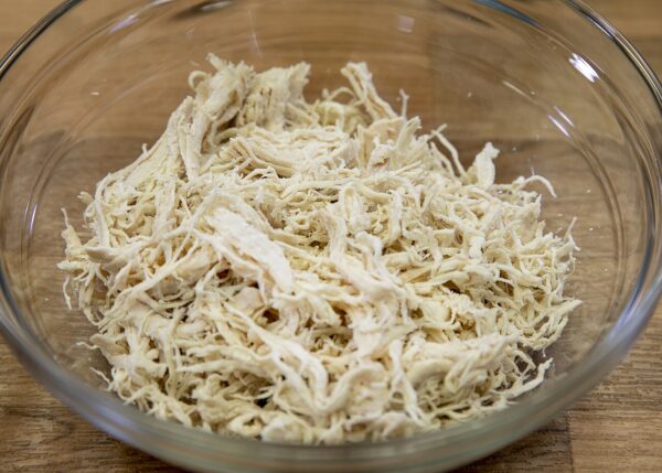 shredded chicken