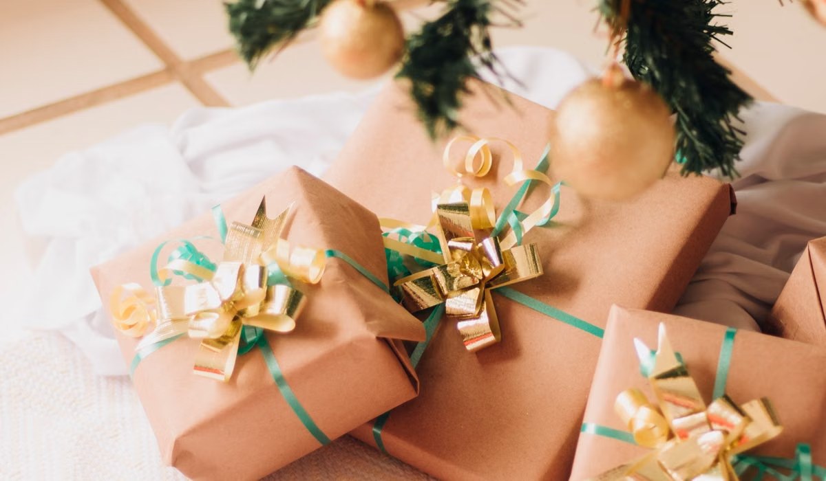 A pile of wrapped gifts: the best white elephant picks look good in a box and get used afterward.